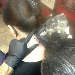 My first tattoo! My first tattoo!
