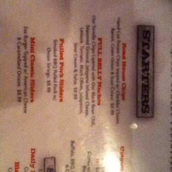 Uptown - Menu - Bars Near Me - Plainfield, Illinois