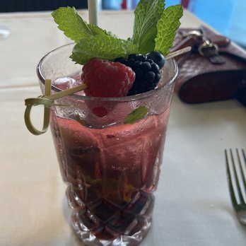 Il Gabbiano - Blueberry Mojito - Italian Near Me - Miami, Florida Il Gabbiano - Blueberry Mojito - Italian Near Me - Miami, Florida