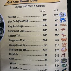 Ocean King Seafood - Comes with Corn & potatoes