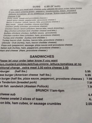Menu photo 1 Amelia's Sidney, OH