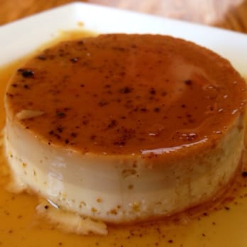 De Mole - Orange Flan-buttery goodness with a hint of orange. Perfect way to end the meal! - Mexican Near Me - Woodside, New York