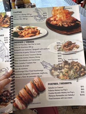 Menu photo 1 Canto del Mar Puerto Vallarta, JAL