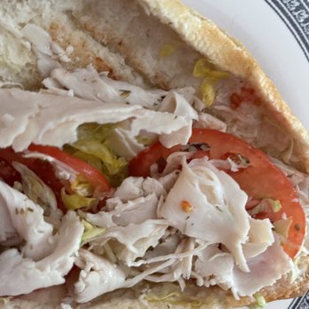 Steak and Hoagie Factory - Find the sliver of cheese on a turkey and cheese hoagie - Sandwiches Near Me - Warminster, Pennsylvania