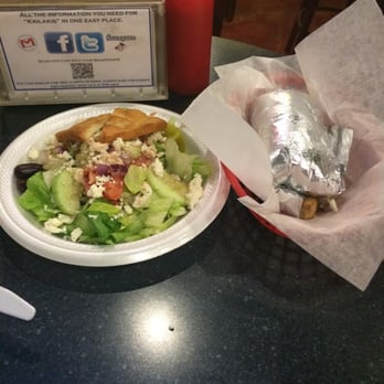Krilakis - Then had mixed gyro and salad combo for dinner. - Greek Near Me - Ridgeland, Mississippi Krilakis - Then had mixed gyro and salad combo for dinner. - Greek Near Me - Ridgeland, Mississippi
