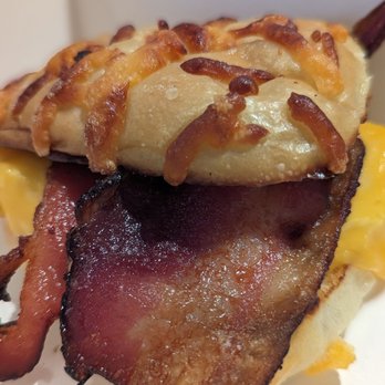 Ellie's Table - Bacon, Egg, and Cheese Palm Sandwich - so fresh and tasty! - Cafes Near Me - Irvine, California