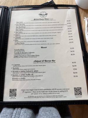 Menu photo 8 Mister O1 Extraordinary Pizza Fort Lauderdale Fort Lauderdale, FL