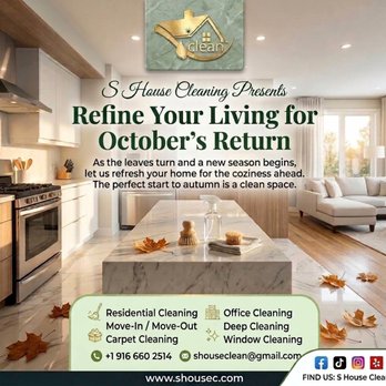 S House Cleaning - If October arrives, your cleaning begins. E-Mail:shouseclean@gmail.com
Phone:+19166602514 - Office Cleaning Near Me S House Cleaning - If October arrives, your cleaning begins. E-Mail:shouseclean@gmail.com
Phone:+19166602514 - Office Cleaning Near Me