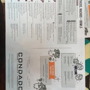 Condado Tacos - BYO taco menu - Tacos Near Me - Indianapolis, Indiana