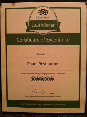 Paani Indian Cuisine by null