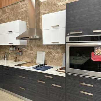 INCA Kitchen & Bath - Dark wood frameless cabinets - Cabinetry Near Me - North Hollywood, California INCA Kitchen & Bath - Dark wood frameless cabinets - Cabinetry Near Me - North Hollywood, California
