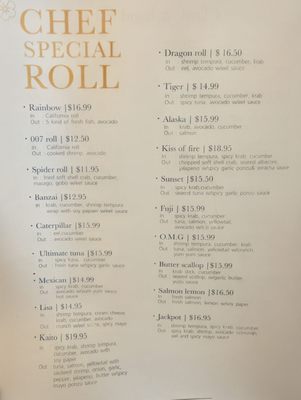 Menu photo 7 Kaito Sushi Las Vegas, NV Menu photo 7 Kaito Sushi Las Vegas, NV