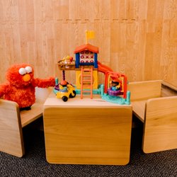 Speech Therapy Express - Multiple seating options for kids of all ages.  Photo credit: Milly Lee