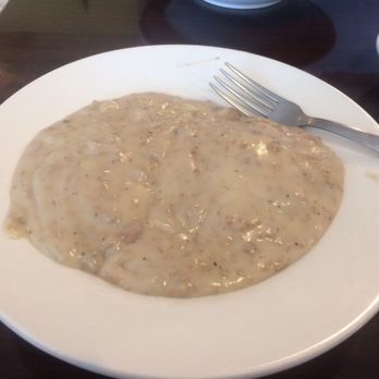 Benedict's Restaurant - Half order (one biscuit) w gravy. - New American Near Me - Dunedin, Florida