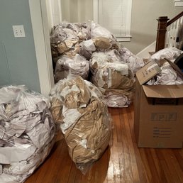 Debris they said they would pick up and didn't. This was after waiting more than a week for them to do so after delivery. Debris they said they would pick up and didn't. This was after waiting more than a week for them to do so after delivery.