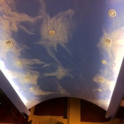 Restaurant ceiling