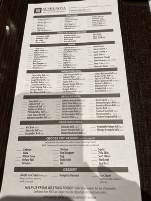 Menu photo 5 Sushi Nova Westmont, IL Menu photo 5 Sushi Nova Westmont, IL