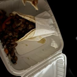 El Taco Factory - Super Asada taco, that is NOT crispy as should be.