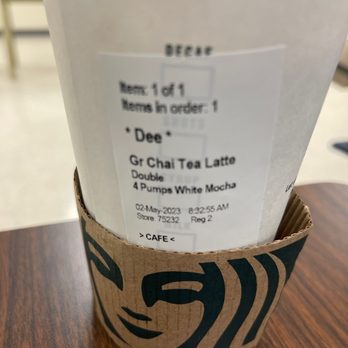 Starbucks - The drink I ordered, not what I received. - Coffee & Tea Near Me - San Bernardino, California Starbucks - The drink I ordered, not what I received. - Coffee & Tea Near Me - San Bernardino, California