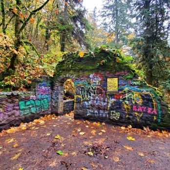 Macleay Park - Inside the Witch's Castle. Great shots with the foliage during Fall! - Parks Near Me - Portland, Oregon Macleay Park - Inside the Witch's Castle. Great shots with the foliage during Fall! - Parks Near Me - Portland, Oregon