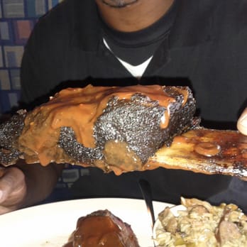 Hungry Farmer Bar-B-Q - Giant cow rib - Barbeque Near Me - Houston, Texas Hungry Farmer Bar-B-Q - Giant cow rib - Barbeque Near Me - Houston, Texas