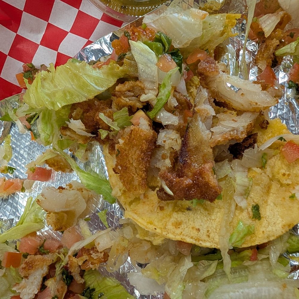 Troys Burgers - The fish was dry and the batter was old. A terrible fish taco even with the salsa. 2/5 - Burgers Near Me - Chino, California Troys Burgers - The fish was dry and the batter was old. A terrible fish taco even with the salsa. 2/5 - Burgers Near Me - Chino, California
