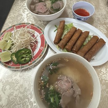 Bayon Restaurant - Kuy Teav (labeled under Pho Noodle Soups) & Egg Rolls - Vietnamese Near Me - Stockton, California Bayon Restaurant - Kuy Teav (labeled under Pho Noodle Soups) & Egg Rolls - Vietnamese Near Me - Stockton, California