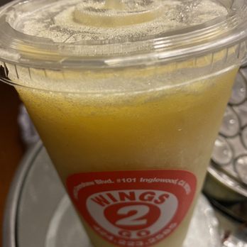 Wings 2 Go - Pineapple Slushie - Chicken Wings Near Me - Inglewood, California Wings 2 Go - Pineapple Slushie - Chicken Wings Near Me - Inglewood, California