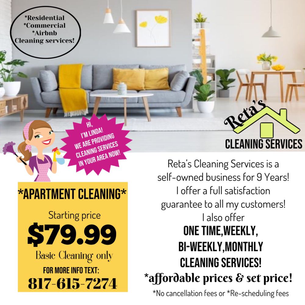 RETA’S CLEANING SERVICES Fort Worth, TX Yelp
