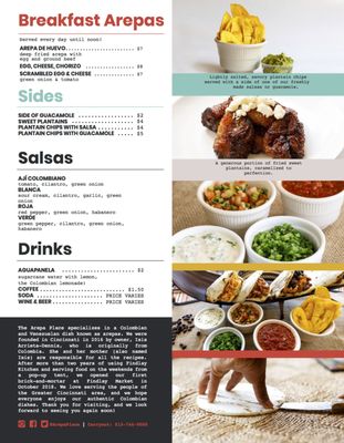 Menu photo 4 The Arepa Place Cincinnati, OH Menu photo 4 The Arepa Place Cincinnati, OH