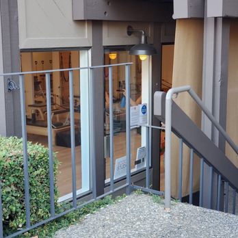 Scoop Studio Pilates - Stairs to Scoop Pilates Studio - Pilates Near Me - Burlingame, California