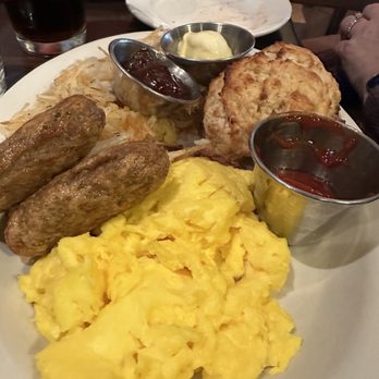 East Town Kitchen + Bar - Eggs, sausage, biscuit, and hashbrowns - New American Near Me - Milwaukee, Wisconsin
