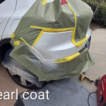 Scratch & Match - after the pearl coat is applied - Mobile Dent Repair Near Me Scratch & Match - after the pearl coat is applied - Mobile Dent Repair Near Me