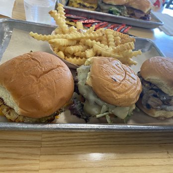 iniBurger - Hawaiian Spice Burger, Mexicali Burger, Mushroom Swiss - sliders - Burgers Near Me - Fremont, California iniBurger - Hawaiian Spice Burger, Mexicali Burger, Mushroom Swiss - sliders - Burgers Near Me - Fremont, California