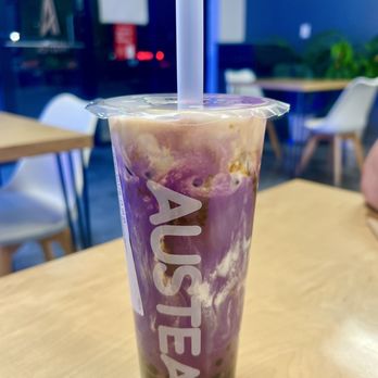 Austea - Ube Creme Brulee Brown Sugar - Bubble Tea Near Me - Austin, Texas