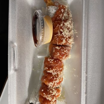 J Sushi Brea - Hot night roll. Also generously portioned and tasty. - Japanese Near Me - Brea, California
