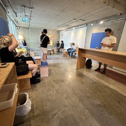 Oidé Coffee - The café is minimalist, striking, and spacious