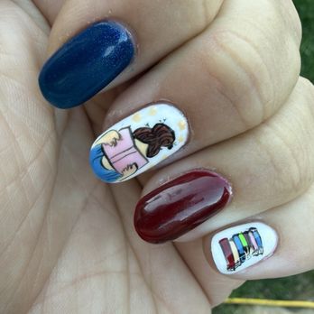 Lovely Nails & Spa - Book lover themed nails - Waxing Near Me - Santa Maria, California Lovely Nails & Spa - Book lover themed nails - Waxing Near Me - Santa Maria, California