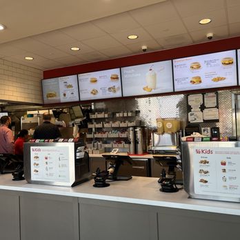 Chick-fil-A - The front of the counter and menu area - Fast Food Near Me - Plano, Texas Chick-fil-A - The front of the counter and menu area - Fast Food Near Me - Plano, Texas