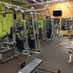 Anytime Fitness - The rear of the gym. Great gym, big enough to get in a great workout..:)