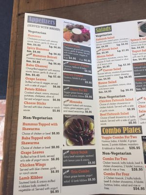 Menu photo 8 Falafel King Royal Oak, MI