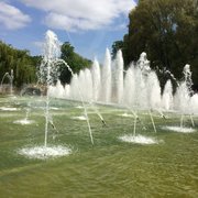 Photo of Battersea Park - London, United Kingdom. Fountains on a sunny day at Battersea Park!