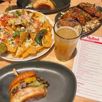 Redbird Scratch Kitchen + Bar - Sam Hughes - Nachos, Sonoran burger, wings, Hazy IPA - Cocktail Bars Near Me - Tucson, Arizona
