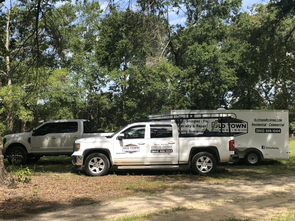 Slide of Old Town Roofing