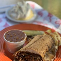 Backstreet - French dip & baked beans