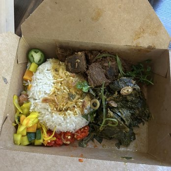 Rendang Republic - Beef Plate - Indonesian Near Me - Chicago, Illinois