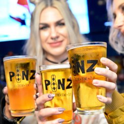 Pinz - Girls' night, done right. Cold beers and good company at Pinz.