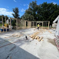 Bay River Contracting - Addition framing