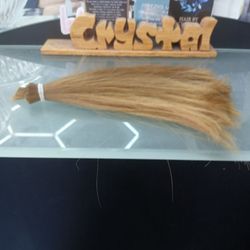 Salon Salon - TX - Asked for a lob and light honey color. I went through a bleaching process and then a coloring process only to come out a vibrant RED.