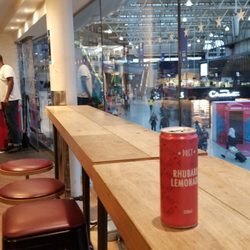 Pret A Manger - Great place to take a break and enjoy the views. Also the rhubarb lemonade is so good! It's not too sweet but packed with flavor.